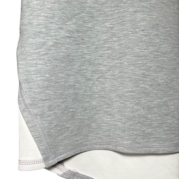 ATHLETA sports Light Gray color Short Sleeve T Shirt Sz M - Picture 9 of 11